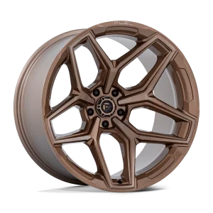 Fuel – FLUX – Bronze – 17″x9″ -12mm – All weather Wheels – FC854ZR17905012N